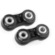 Load image into Gallery viewer, BMR 20-22 Ford Mustang GT500 Rear Lower Control Arms Vertical Link w/ Delrin Bushings  - Black - Side View