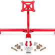 Load image into Gallery viewer, BMR 2015-2019 Ford Mustang Bolt-On Parachute Mount - Red