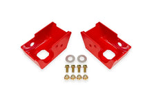 Load image into Gallery viewer, BMR 2021+ Ford Bronco (Exc. Bronco Sport) Rear Shock Mount Skid Plates - Red