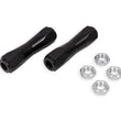 Load image into Gallery viewer, BMR 64-70 A-Body / 78-87 G-Body Tie Rod Sleeves 5/8in Thread - Black Anodized - Main Product View