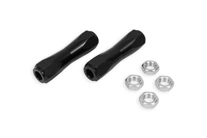 BMR 64-70 A-Body / 78-87 G-Body Tie Rod Sleeves 5/8in Thread - Black Anodized - Main Product View