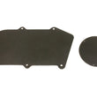 Load image into Gallery viewer, BMR 64-72 A-Body Heater Delete Panel Aluminum (Non-A/C Vehicles Only) - Black Hammertone