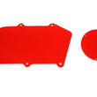 Load image into Gallery viewer, BMR 64-72 A-Body Heater Delete Panel Aluminum (Non-A/C Vehicles Only) - Red