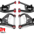 Load image into Gallery viewer, BMR 64-72 A-Body Upper And Lower A-Arm Kit - Black Hammertone