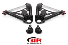 Load image into Gallery viewer, BMR 64-72 A-Body Upper Non-Adj. A-Arms w/ Stock Spindles (Polyurethane) - Black Hammertone
