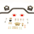 Load image into Gallery viewer, BMR 64-72 A-Body w/ 3in Axles Rear Solid 1.375in Xtreme Anti-Roll Bar Kit - Black Hammertone