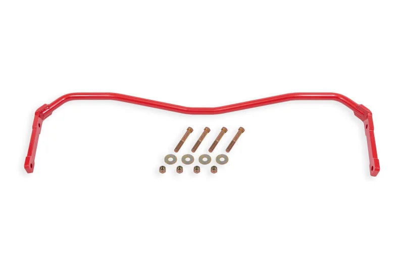 BMR 64-72 GM A-Body 1.00in Hollow Non-Adjustable Rear Sway Bar Kit - Red - Main Product View