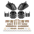 Load image into Gallery viewer, BMR 64-72 GM A-Body Coilover Conversion Kit Rear Adjust Shock Mt w/o CAB - Black Hammertone