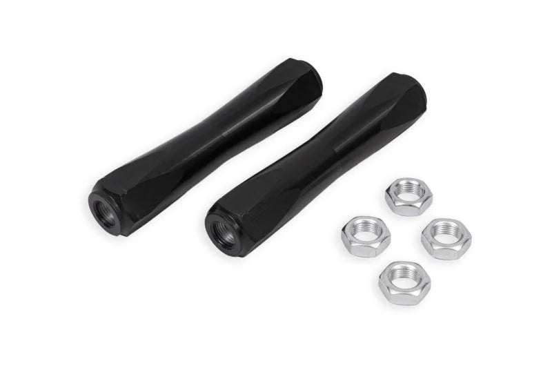 BMR 67-69 1st Gen F-Body / 70-74 3rd Gen X-Body Tie Rod Sleeves 5/8in Thread - Black Anodized - Main Product View