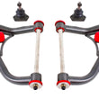 Load image into Gallery viewer, BMR 67-69 1st Gen F-Body Non-Adj. Upper A-Arms (Polyurethane) - Black Hammertone