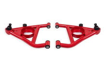 Load image into Gallery viewer, BMR 67-69 Chevrolet Camaro w/Rear Bump Stops Lower A-Arms w/ STD Ball Joint (Delrin) - Red