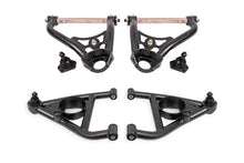 Load image into Gallery viewer, BMR 67-69 GM F-Body / 68-74 X-Body Non-Adj. Upper &amp; Lower A-Arms (Polyurethane) - Black Hammertone