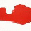 Load image into Gallery viewer, BMR 68-72 A-Body A/C Delete Panel (Aluminum) - Red