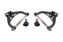 Load image into Gallery viewer, BMR 70-81 Chevrolet Camaro Non-Adj. Upper A-Arms w/ 0.5in Tall Ball Joint (Delrin) -Black Hammertone
