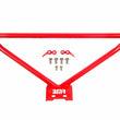 Load image into Gallery viewer, BMR 78-87 G-Body Front Reinforcement Chassis Brace Red