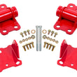 Load image into Gallery viewer, BMR 78-87 G-Body Motor Mount Kit Upper &amp; Lower Poly - Red