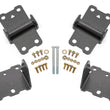 Load image into Gallery viewer, BMR 78-87 G-Body Motor Mount Kit Upper &amp; Lower Solid - Black Hammertone