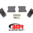 Load image into Gallery viewer, BMR 79-04 Fox Mustang Lower Torque Box Reinforcement Plates - Black Hammertone