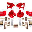 Load image into Gallery viewer, BMR 79-04 Mustang Rear Coilover Conversion Kit w/ Control Arm Bracket - Red
