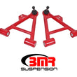 Load image into Gallery viewer, BMR 79-93 Fox Mustang Lower Non-Adj. A-Arms (Coilover Only) w/ Tall Ball Joint (Poly) - Red