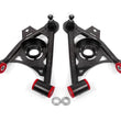 Load image into Gallery viewer, BMR 79-93 Fox Mustang Non-Adj Lower A-Arms Standard Ball Joint Spring Pocket - Black Hammertone