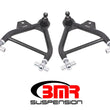 Load image into Gallery viewer, BMR 79-93 Mustang Lower A-Arms (Coilover Only) w/ Adj. Rod End Tall Ball Joint - Black Hammertone