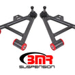 Load image into Gallery viewer, BMR 79-93 Mustang Lower Non-Adj. A-Arms (Coilover Only) w/ Tall Ball Joint (Poly) - Black Hammertone