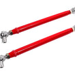 Load image into Gallery viewer, BMR 82-02 3rd/4th Gen F-Body Camaro Double Adj. DOM Lower Control Arms Rod Ends - Red - Side View