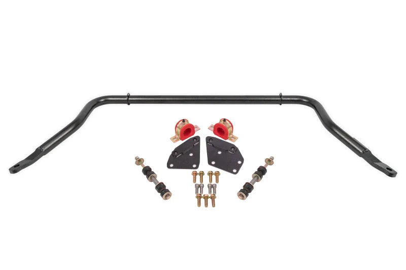 BMR 82-92 Chevrolet Camaro Sway Bar Kit Front Hollow 35mm Non-Adjustable - Black Hammertone