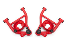 Load image into Gallery viewer, BMR 82-92 GM F-Body Non-Adj Lower A-Arms Delrin Bushings Spring Pocket - Red