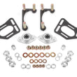Load image into Gallery viewer, BMR 90-93 Fox Mustang Caster Camber Plates - Black Hammertone