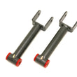 Load image into Gallery viewer, BMR 91-96 B-Body Non-Adj. Upper Control Arms STD. Length (Polyurethane) - Black Hammertone
