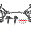 Load image into Gallery viewer, BMR 93-02 4th Gen F-Body K-Member LT1 Motor Mounts Pinto Rack Mounts Black Hammertone