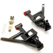 Load image into Gallery viewer, BMR 93-02 F-Body Adj. Lower A-Arms Poly/Rod End Combo - Black Hammertone