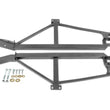 Load image into Gallery viewer, BMR 93-02 F-Body Non-Convertible Weld-On 4-Point Subframe Connectors - Black Hammertone