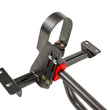 Load image into Gallery viewer, BMR 93-02 F-Body w/ DSL Torque Arm Tunnel Mount (For Stock Exhaust) - Black Hammertone - Main Product View