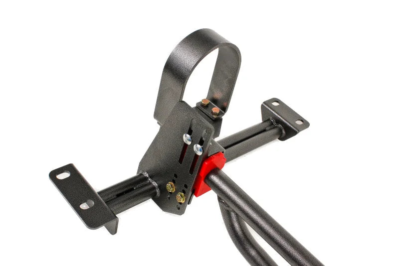 BMR 93-02 F-Body w/ DSL Torque Arm Tunnel Mount (For Stock Exhaust) - Black Hammertone - Main Product View