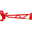 Load image into Gallery viewer, BMR 93-02 F-Body w/ DSL Torque Arm Tunnel Mount (For Stock Exhaust) - Red - Main Product View