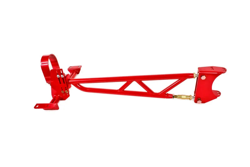 BMR 93-02 F-Body w/ DSL Torque Arm Tunnel Mount (For Stock Exhaust) - Red - Main Product View