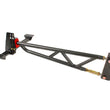 Load image into Gallery viewer, BMR 93-02 F-Body w/o DSL Torque Arm Tunnel Mount (For Stock Exhaust) - Black Hammertone - Main Product View