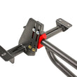 Load image into Gallery viewer, BMR 93-02 F-Body w/o DSL Torque Arm Tunnel Mount (For Stock Exhaust) - Black Hammertone - Side View