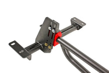 Load image into Gallery viewer, BMR 93-02 F-Body w/o DSL Torque Arm Tunnel Mount (For Stock Exhaust) - Black Hammertone - Side View