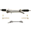 Load image into Gallery viewer, BMR 93-02 GM F-Body Manual Steering Conversion Kit (For Stock K-Member Only) - Black Hammertone