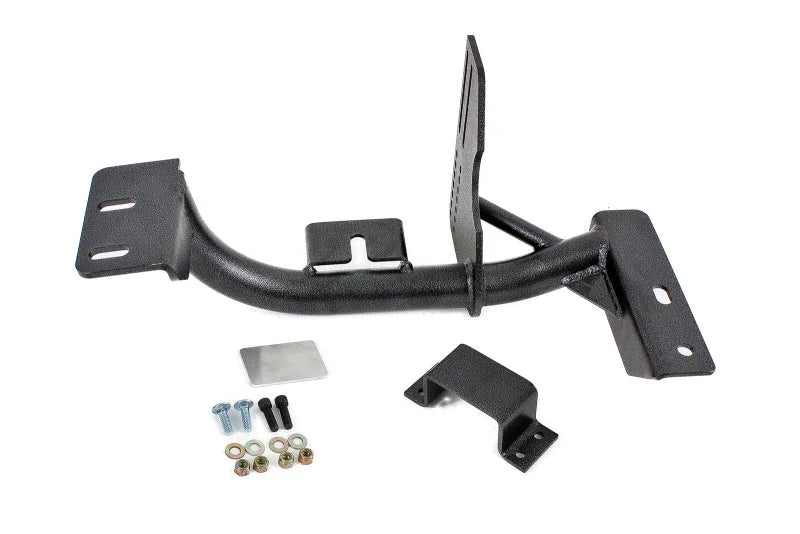BMR 93-97 4th Gen F-Body Torque Arm Relocation Crossmember T56 / M6 LT1 - Black Hammertone - Side View