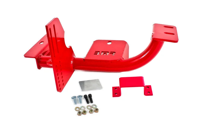 BMR 93-97 4th Gen F-Body Torque Arm Relocation Crossmember TH350 / PG LT1 - Red - Side View