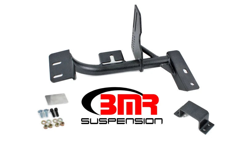 BMR 93-97 4th Gen F-Body Torque Arm Relocation Crossmember TH400 LT1 - Black Hammertone - Side View