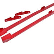 Load image into Gallery viewer, BMR 94-04 Mustang Hardtop Only Weld-On Boxed Premium Subframe Connectors - Red