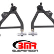 Load image into Gallery viewer, BMR 94-04 Mustang Lower A-Arms (Coilover Only) w/ Adj. Rod End &amp; Tall Ball Joint - Black Hammertone
