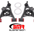 Load image into Gallery viewer, BMR 94-04 Mustang Lower Non-Adj. A-Arms (Poly) w/ Tall Ball Joint / Spring Pocket - Black Hammertone