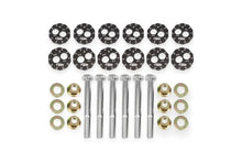 Load image into Gallery viewer, BMR 97-04 Chevrolet Corvette C5 Front &amp; Rear Lower Control Arms Camber Bolt Kit - Black Anodized